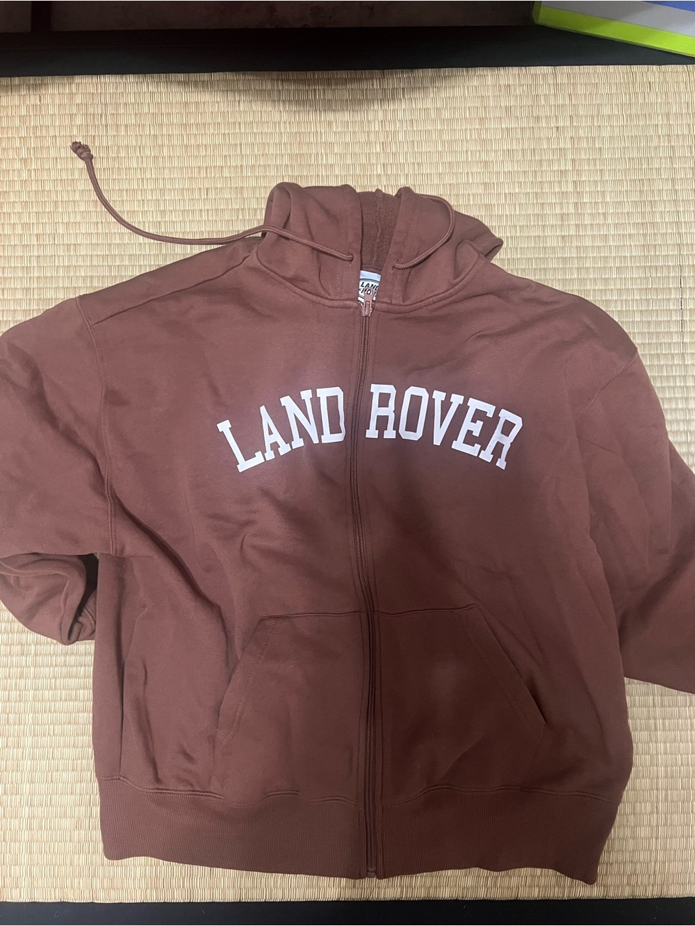 Zip up hoodie